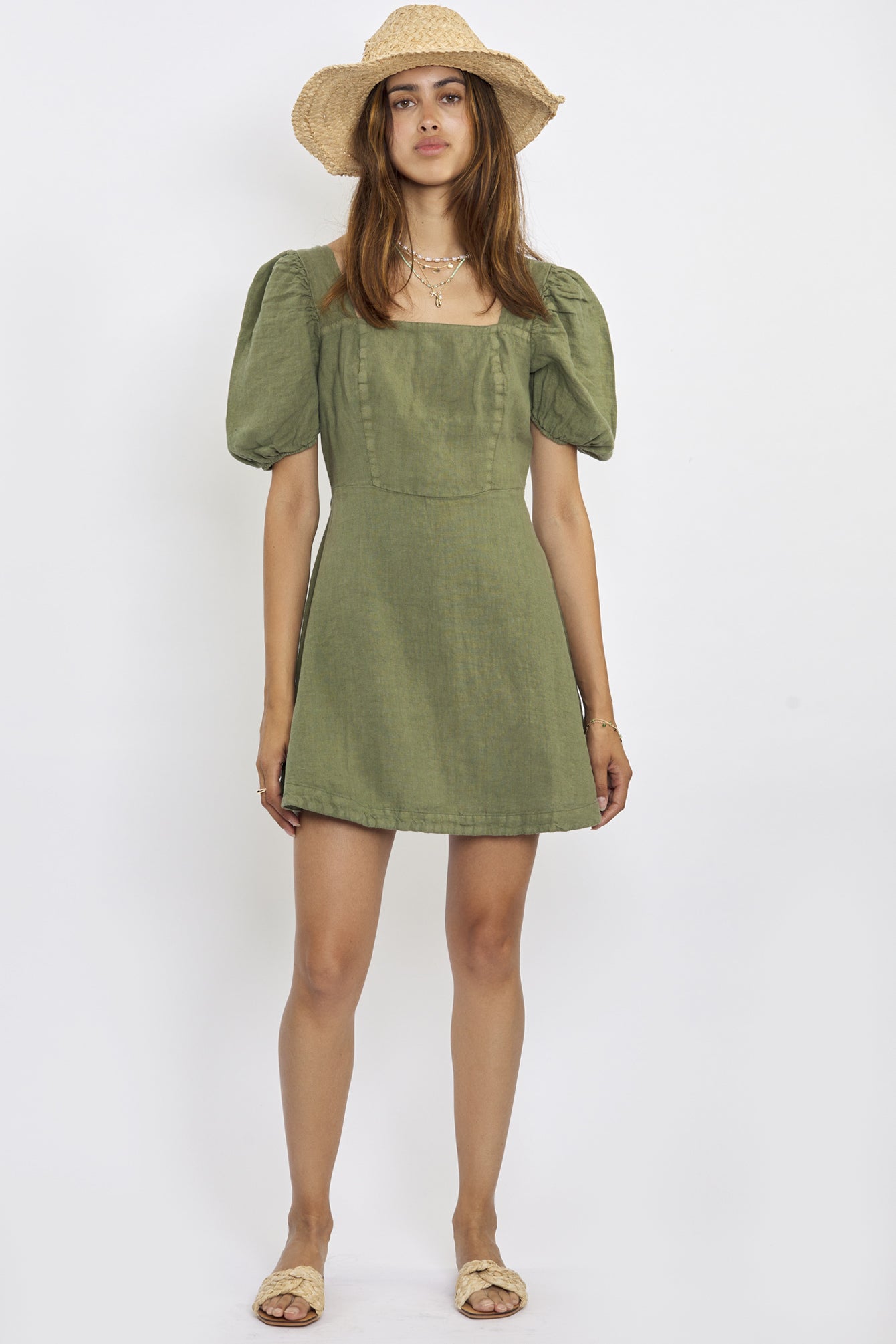 Freshlions Leinen-Kleid 'Bella'