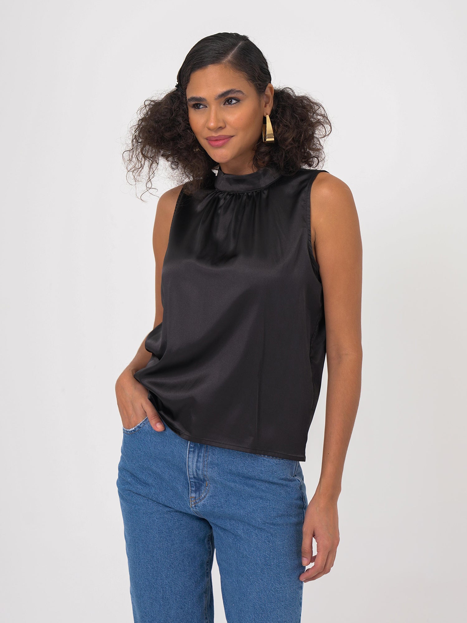 Freshlions Satin Blouse