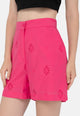 Claire fabric shorts