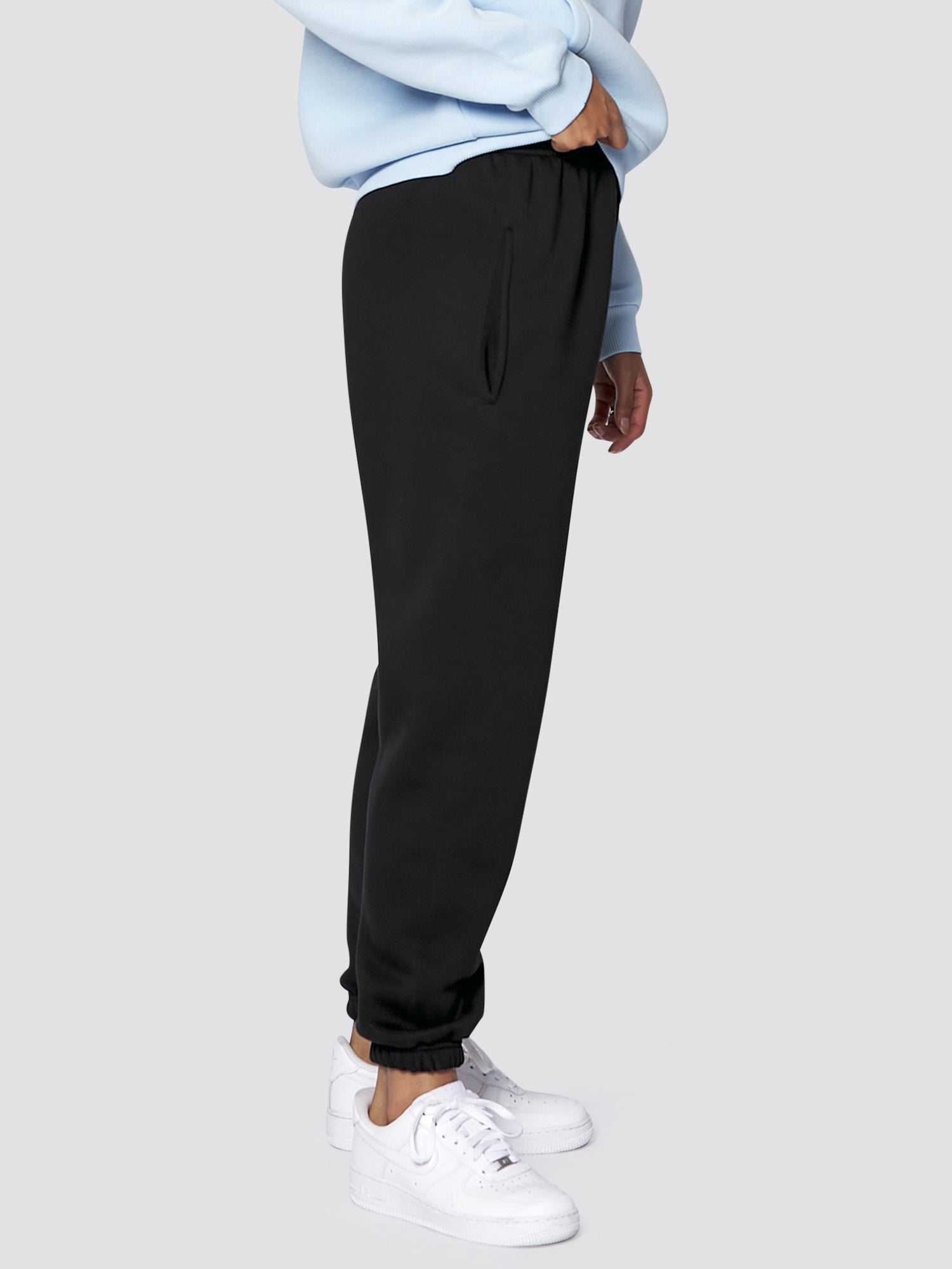 Freshlions Oversize Jogger in schwarz