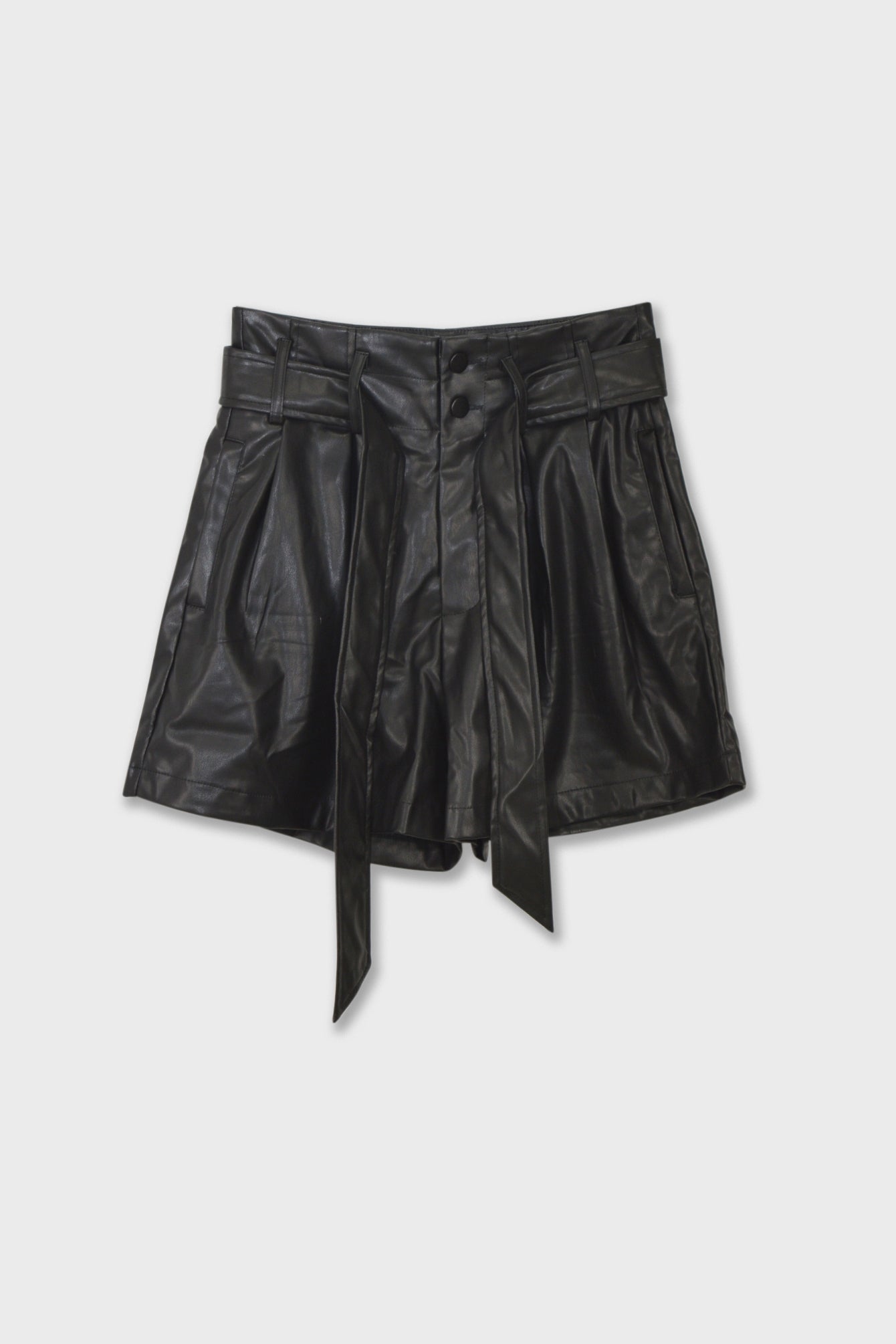 Kunstleder Shorts "Nessa"