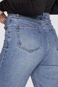 Schlichte Mom Jeans 'Amber'