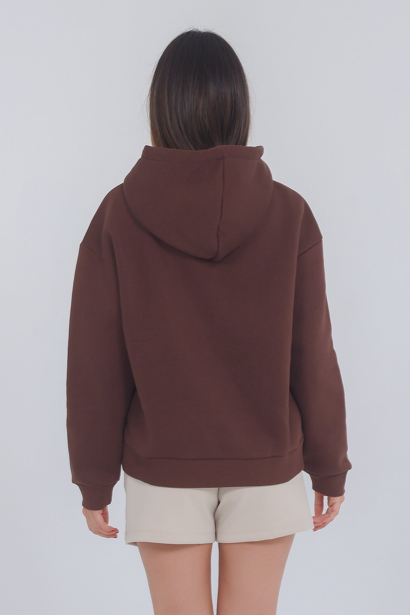 Freshlions Oversize Hoodie in braun "Lina"