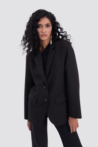 Freshlions Lockerer Blazer in schwarz