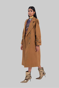 Freshlions Langer Trenchcoat Mantel