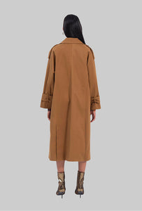 Freshlions Langer Trenchcoat Mantel