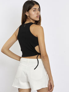 Freshlions Geripptes Crop Top