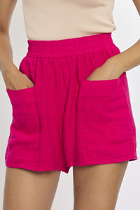 Freshlions Leinen-Shorts 'Lola'