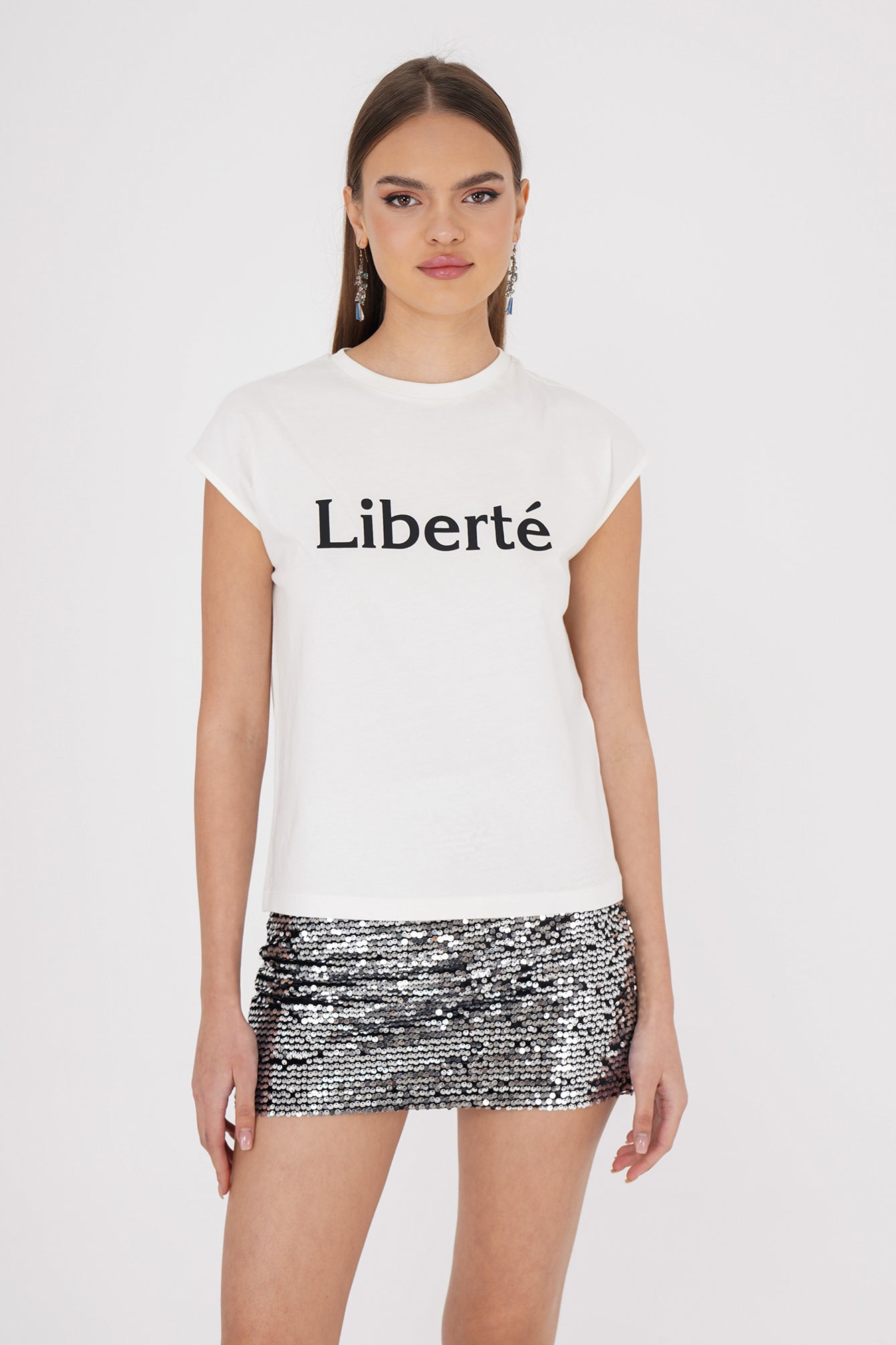 Freshlions Print T-Shirt 'Liberte'