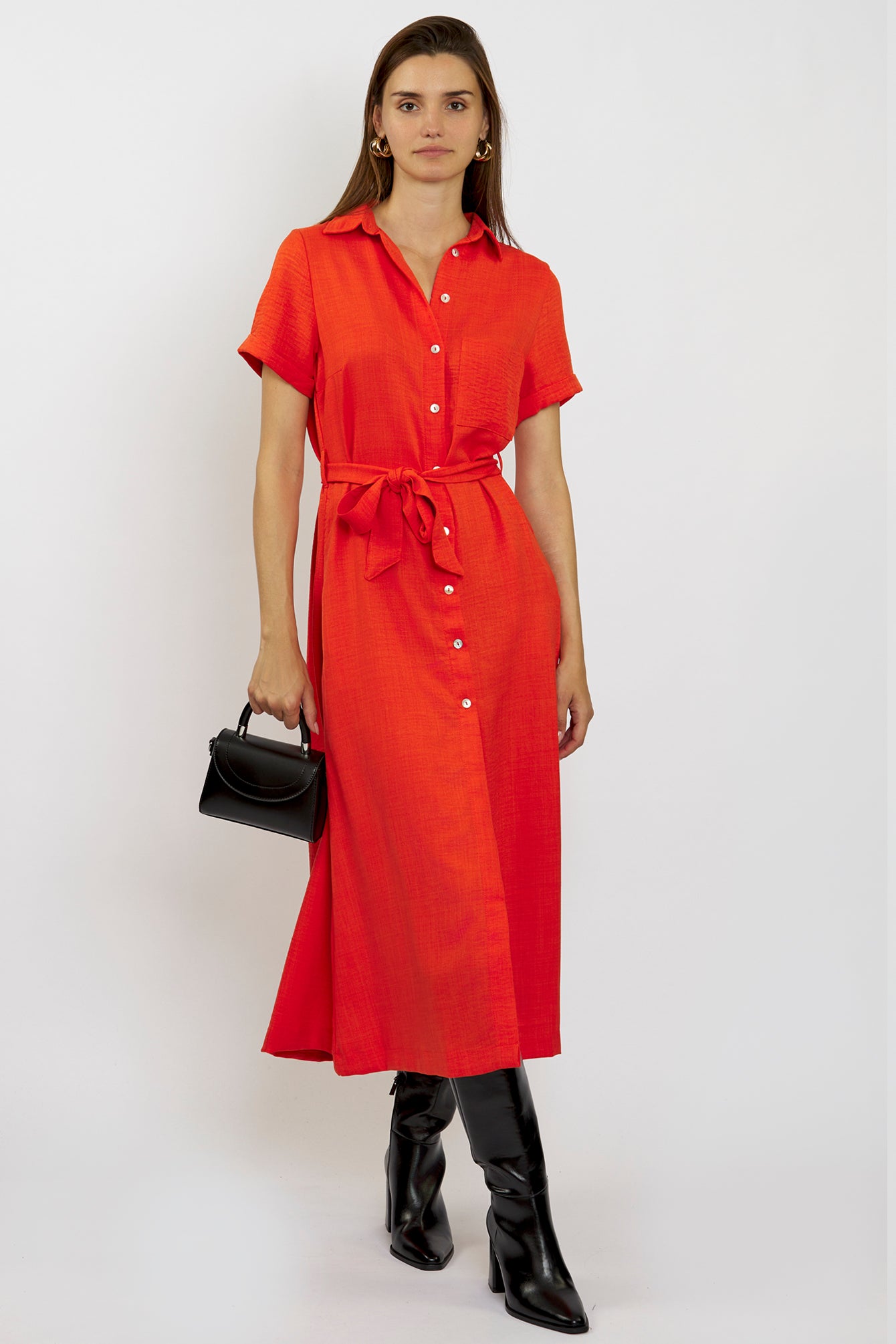 Freshlions Long Button up Dress