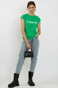 Freshlions Print T-Shirt 'Liberte'