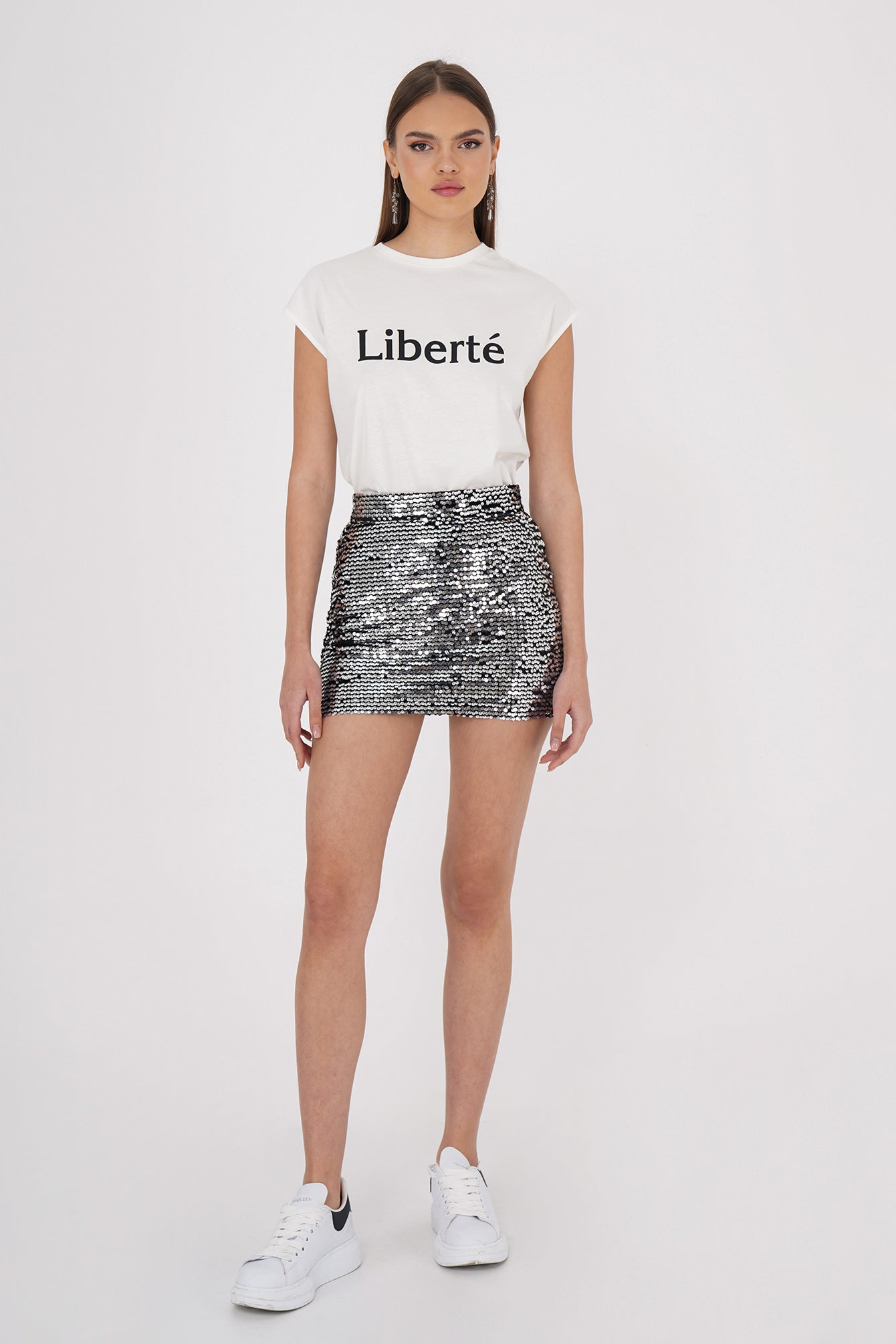 Freshlions Print T-Shirt 'Liberte'