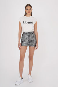 Freshlions Print T-Shirt 'Liberte'