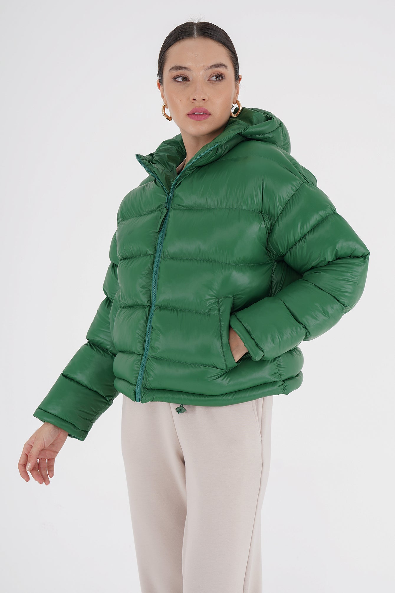 Freshlions Hooded Puffer Jacket