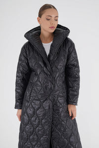 Freshlions Puffer Hooded Long Jacket