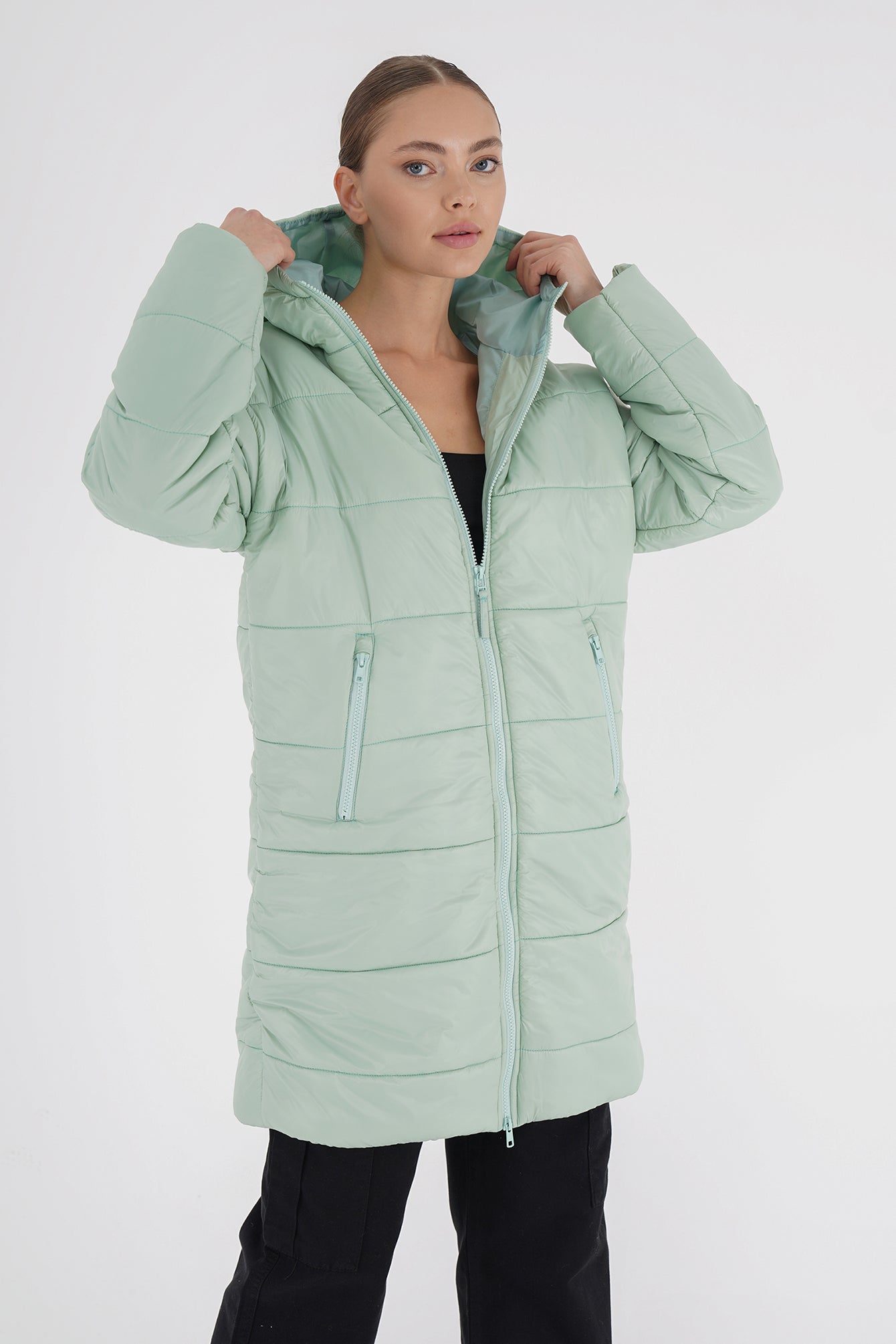 Freshlions Puffer Long Coat