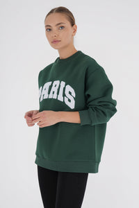 Freshlions Paris Embroidery Oversize Sweater