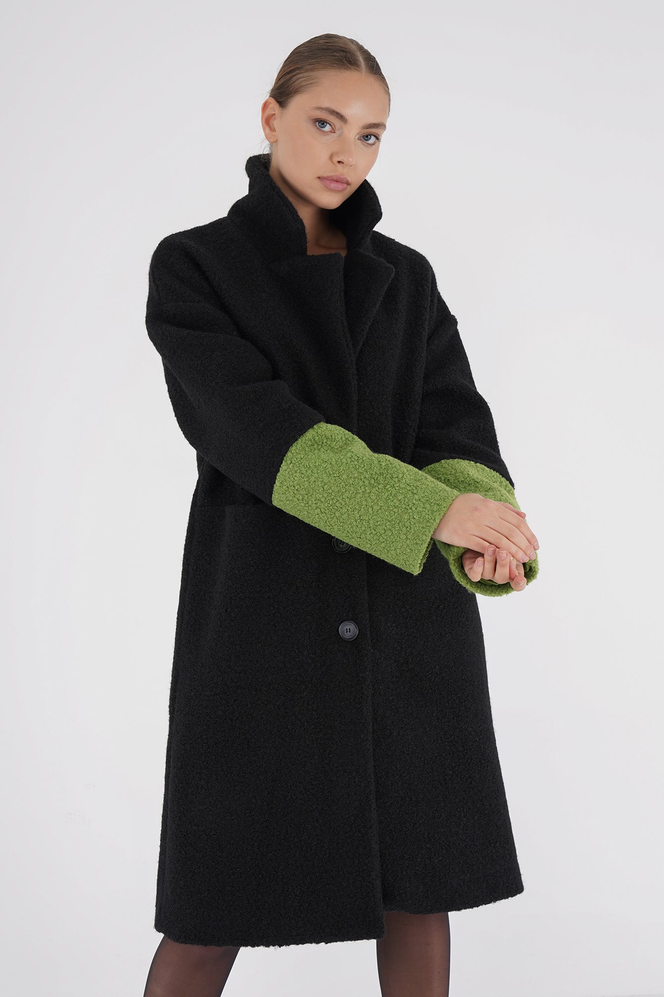 Freshlions Plush Long Coat