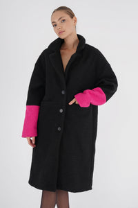 Freshlions Plush Long Coat