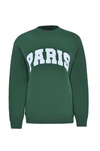 Freshlions Paris Embroidery Oversize Sweater