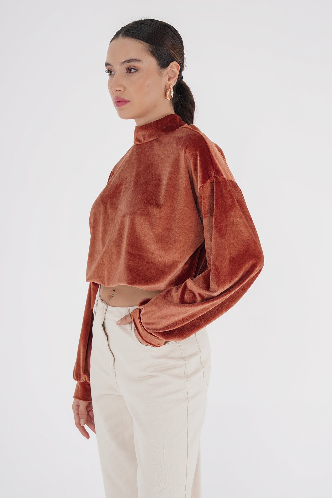 Freshlions Velvet Blouse