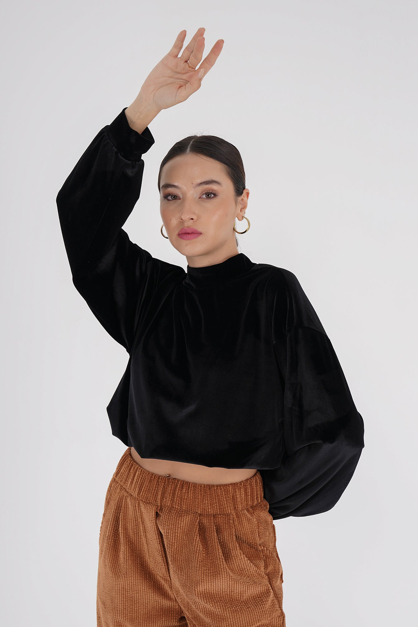 Freshlions Velvet Blouse