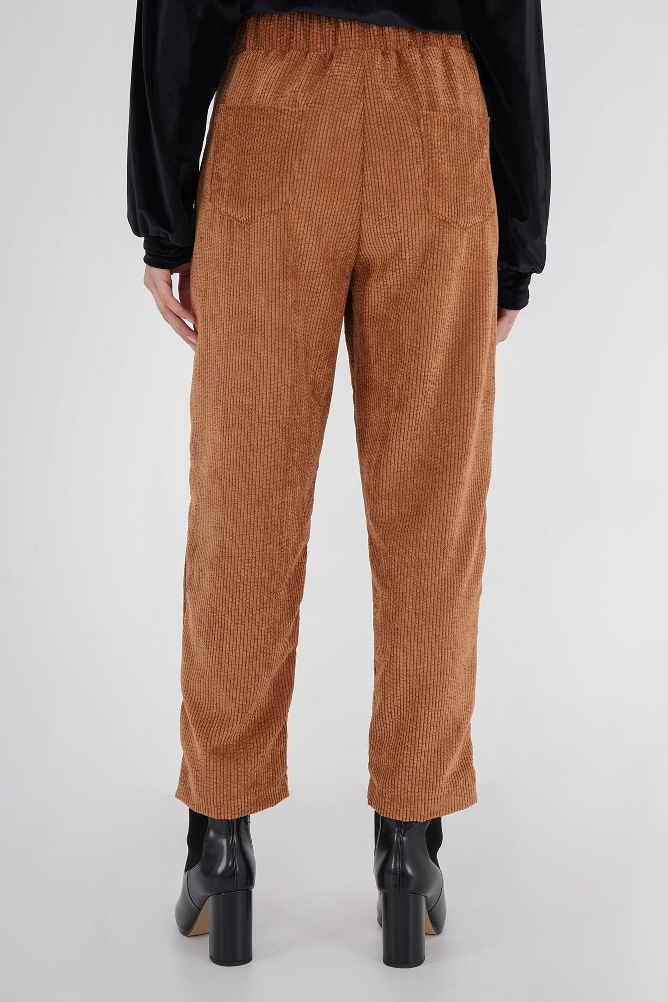 Freshlions Elastic Waist Corduroy Trousers