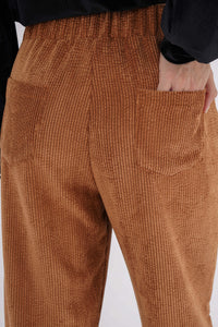 Freshlions Elastic Waist Corduroy Trousers