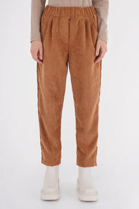 Freshlions Elastic Waist Corduroy Trousers