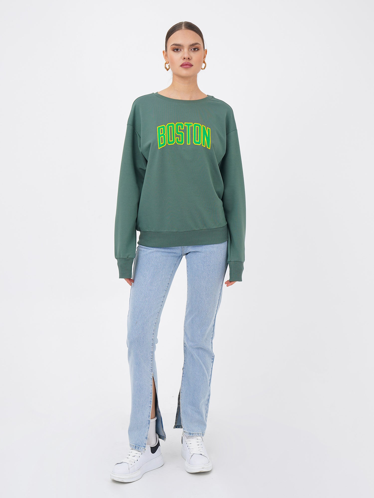 Freshlions Sweatshirt  Boston Print