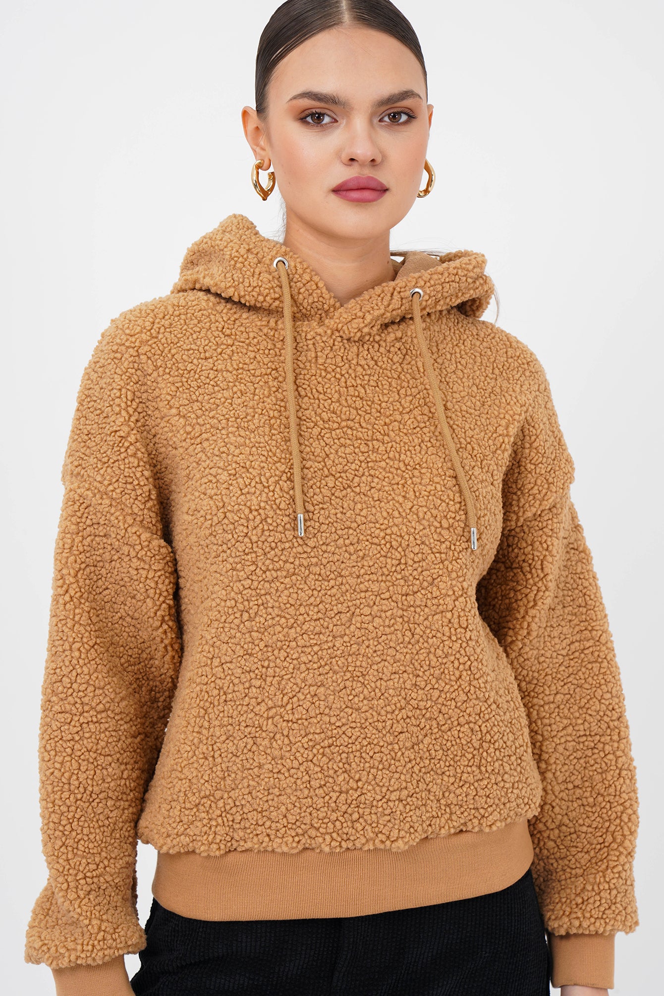 Freshlions Plush Hooded Sweater