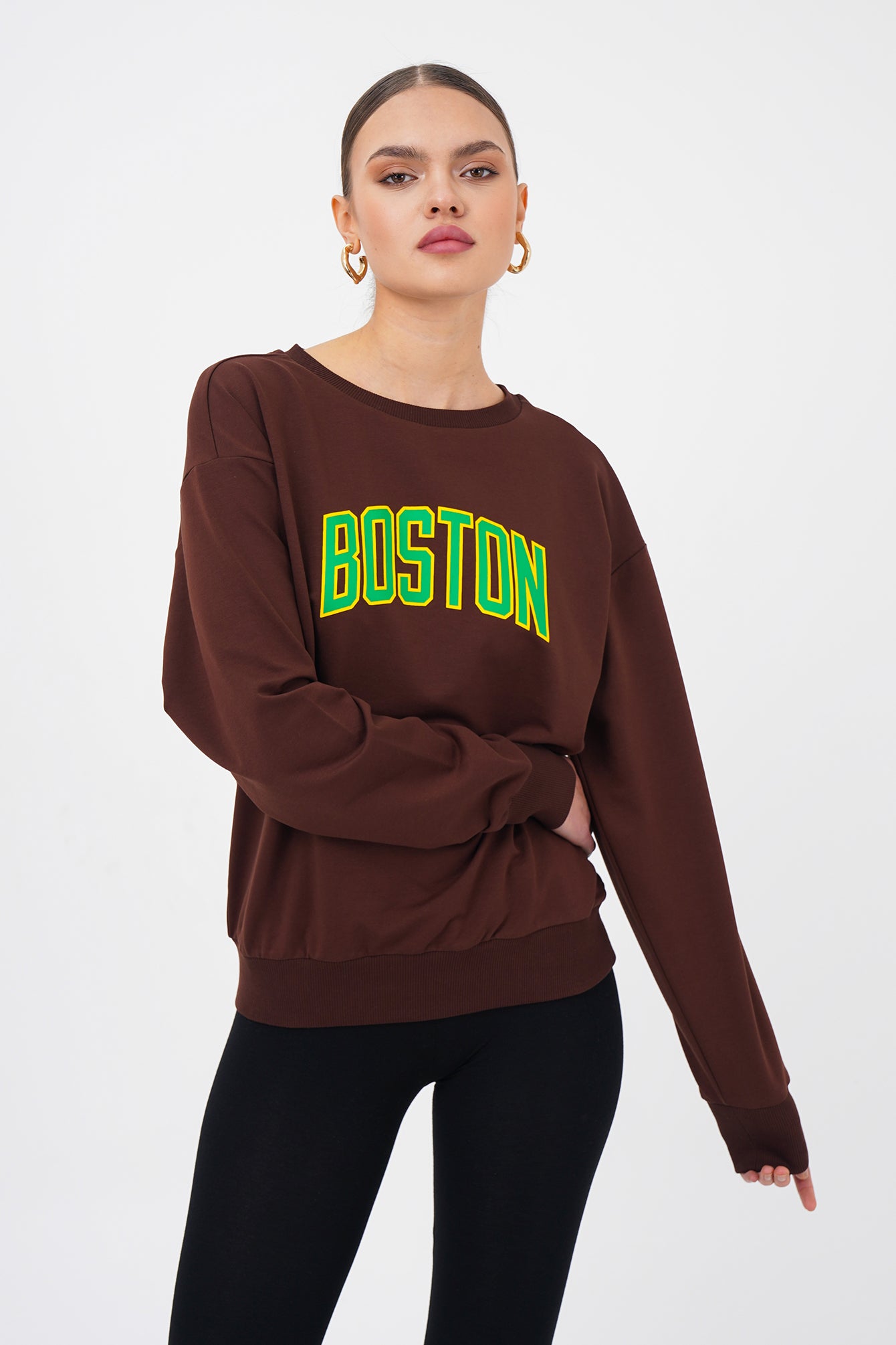 Freshlions Sweatshirt  Boston Print