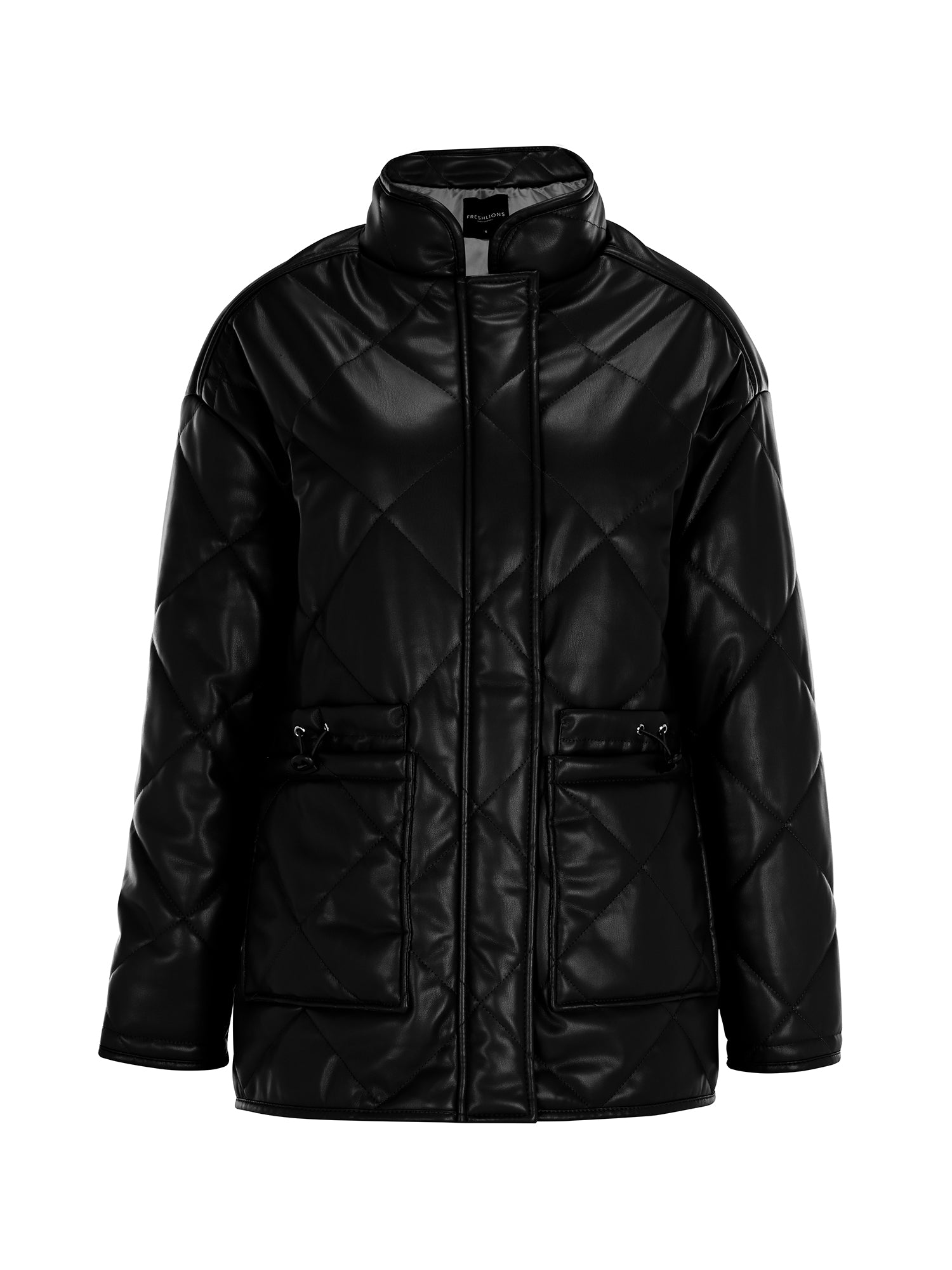 Freshlions Quilted Leather Coat