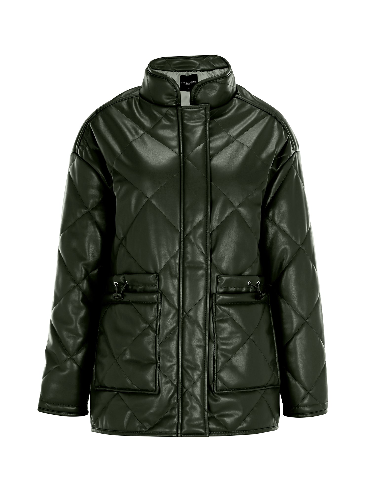 Freshlions Quilted Leather Coat