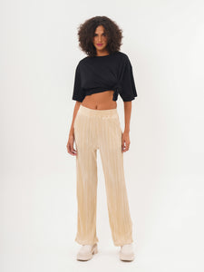 Freshlions Satin Pleated Trousers