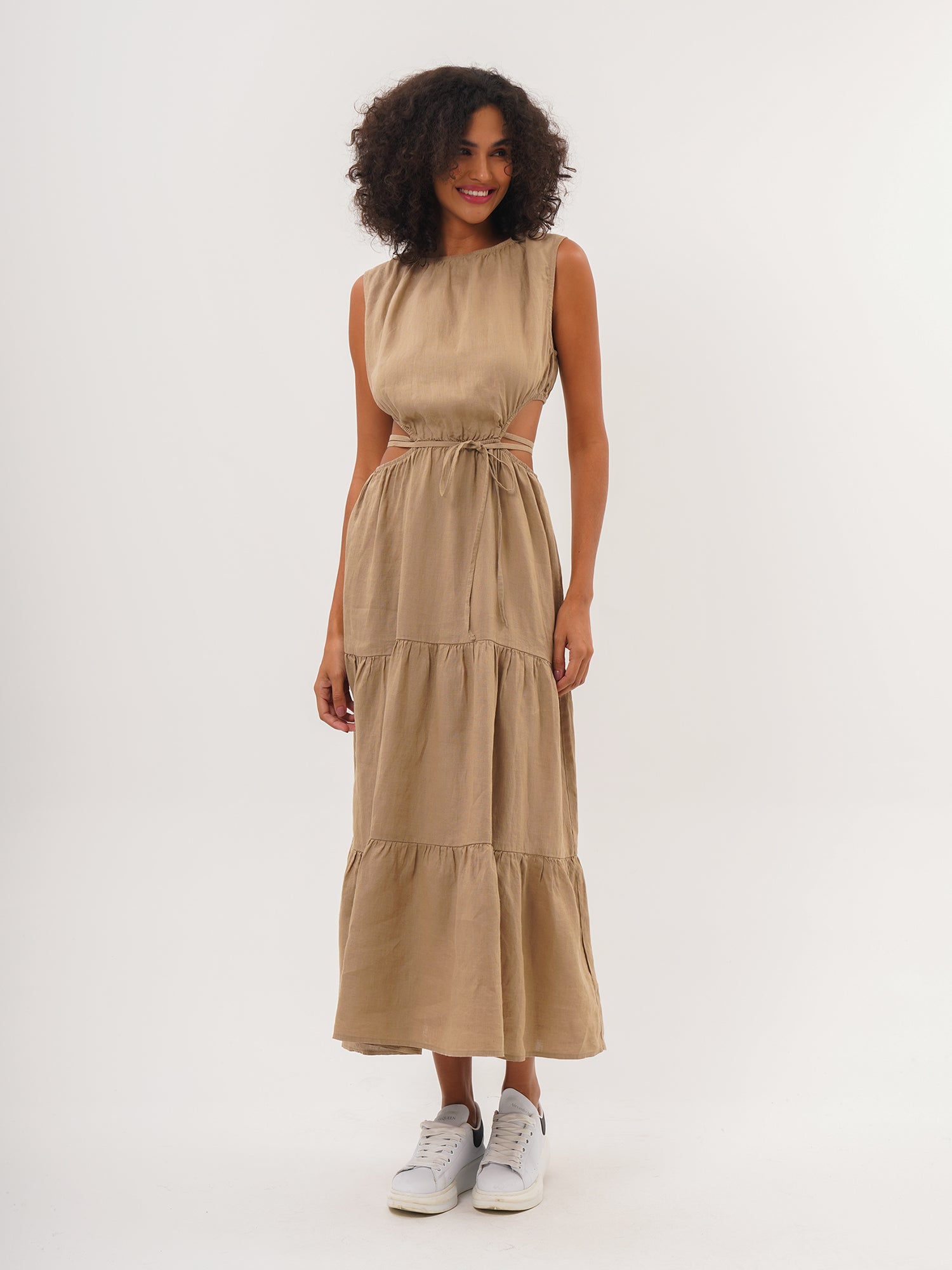 Freshlions Linen Dress