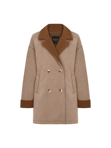 Freshlions Suede Button Coat