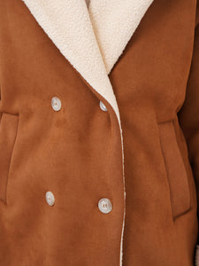 Freshlions Suede Button Coat