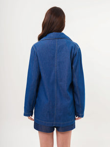 Freshlions Denim Trench Coat