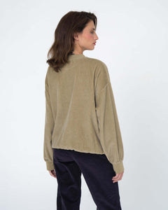 Corduroy Printed Sweatshirt Amalia