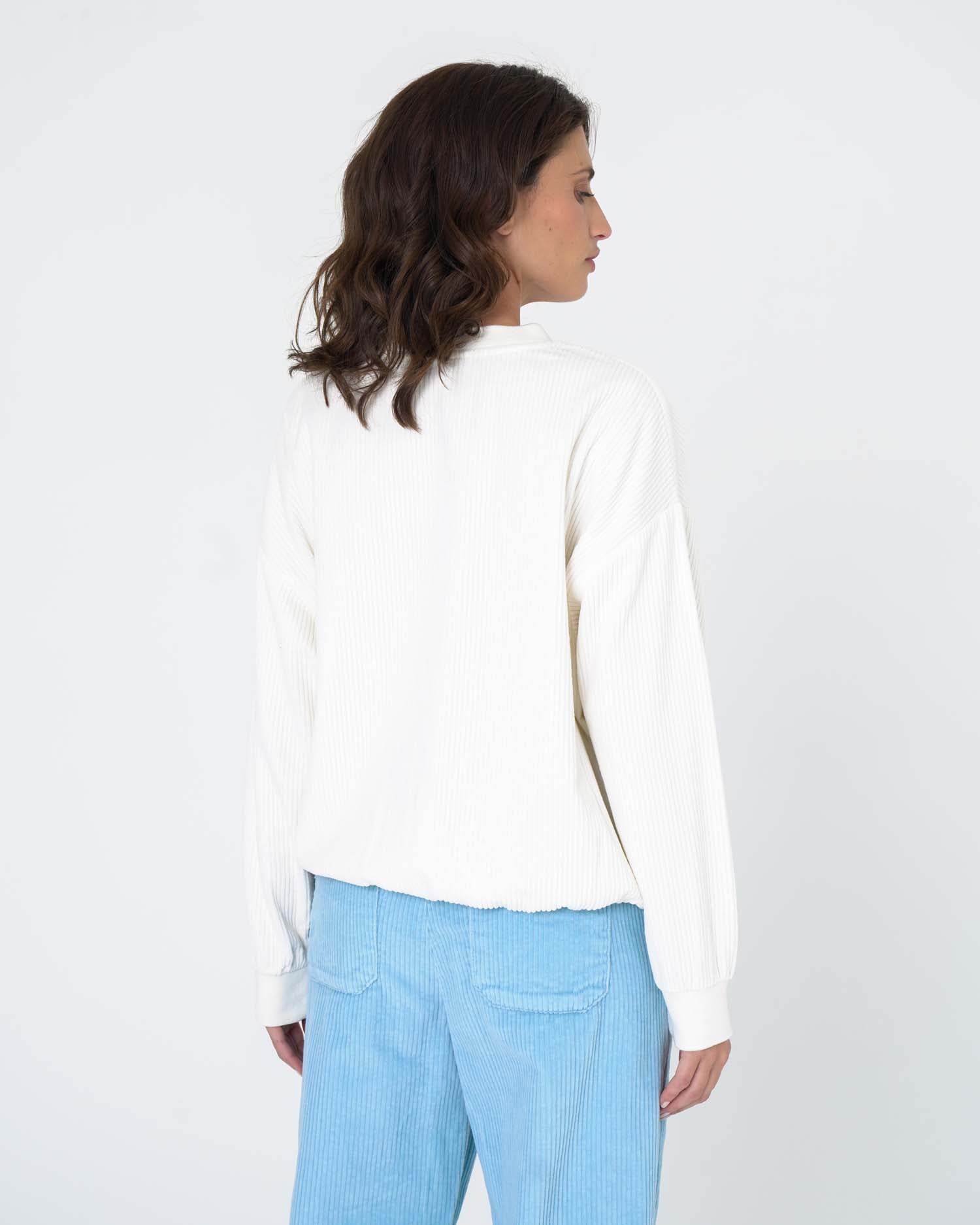 Corduroy Printed Sweatshirt Amalia