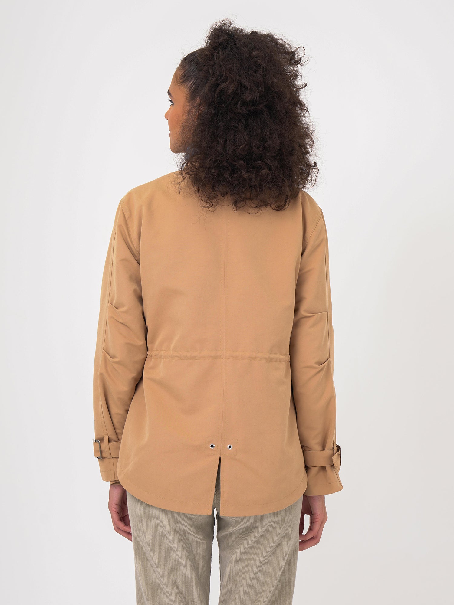 Freshlions Gabardine Short Trenchcoat