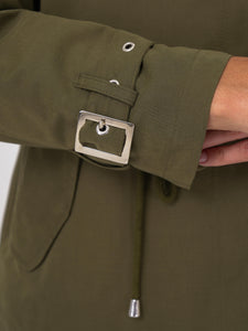 Freshlions Gabardine Short Trenchcoat