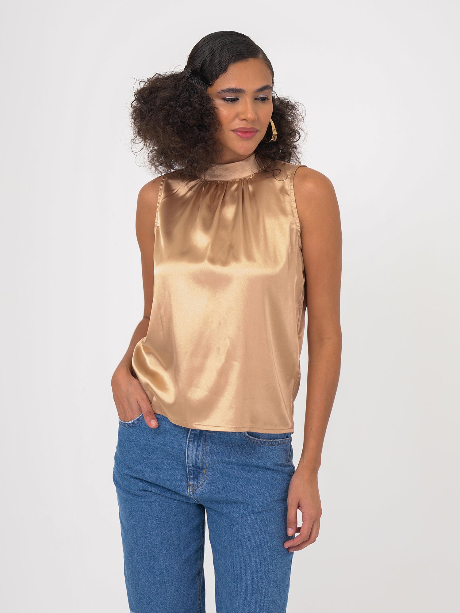 Freshlions Satin Blouse